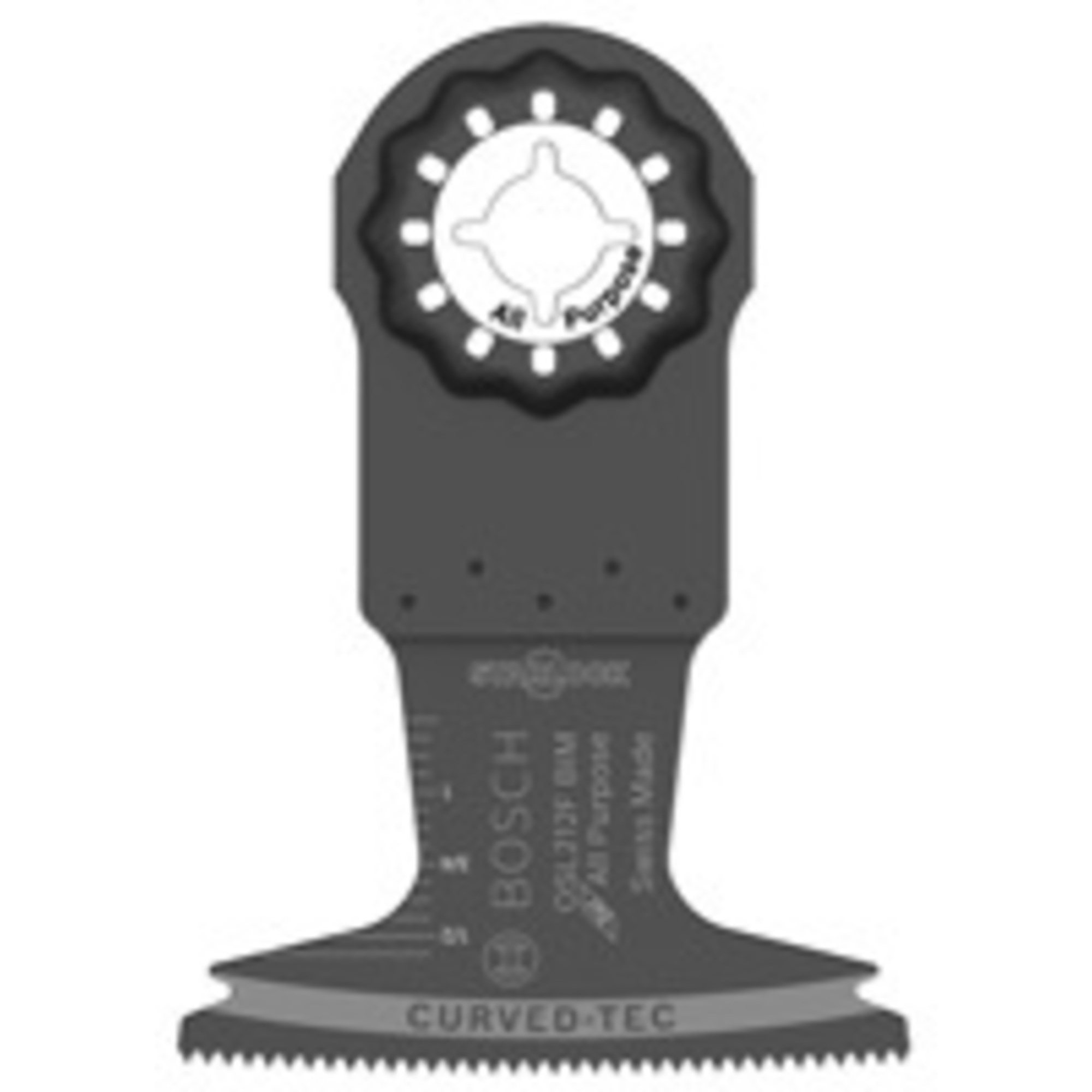 Bosch Starlock Oscillating Multi-Tool Bi-Metal Plunge Cut Blade — 2.5in., Model# OSL212F